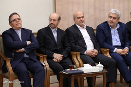 دیدار رئیس‌جمهور و اعضای هیأت دولت با رهبر معظم انقلاب