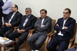 دیدار رئیس‌جمهور و اعضای هیأت دولت با رهبر معظم انقلاب