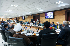نشست مطبوعاتی رئیس دانشگاه آزاد اسلامی
