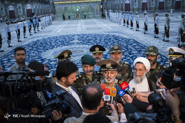 تجدید میثاق فرمانده ارتش جمهوری اسلامی ایران با آرمان های امام راحل و شهدا