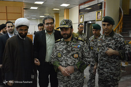 بازدید فرمانده قرارگاه پدافند هوایی خاتم‌الانبیاء ارتش در باشگاه خبرنگاران جوان