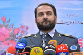 نشست خبری فرمانده قرارگاه پدافند هوایی خاتم الانبیا(ص)