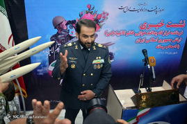 نشست خبری فرمانده قرارگاه پدافند هوایی خاتم الانبیا(ص)