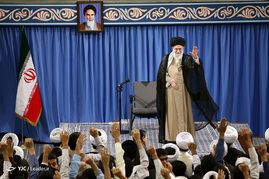 دیدار طلاب حوزه‌های علمیه استان تهران با رهبر معظم انقلاب