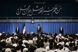 دیدار طلاب حوزه‌های علمیه استان تهران با رهبر معظم انقلاب