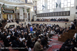 عزاداری شهادت امام محمد باقر (ع) در بیوت مراجع / قم