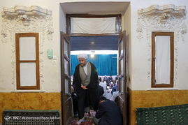 عزاداری شهادت امام محمد باقر (ع) در بیوت مراجع / قم