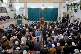 عزاداری شهادت امام محمد باقر (ع) در بیوت مراجع / قم