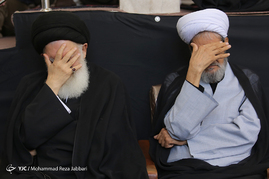 عزاداری شهادت امام محمد باقر (ع) در بیوت مراجع / قم