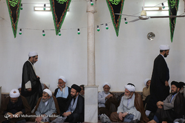 عزاداری شهادت امام محمد باقر (ع) در بیوت مراجع / قم