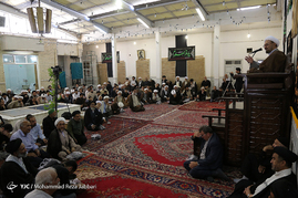 عزاداری شهادت امام محمد باقر (ع) در بیوت مراجع / قم