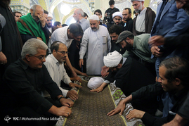 مراسم تشییع پیکر مرحوم آیت الله روح الله شاه آبادی / قم