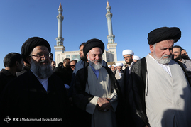 مراسم تشییع پیکر مرحوم آیت الله روح الله شاه آبادی / قم