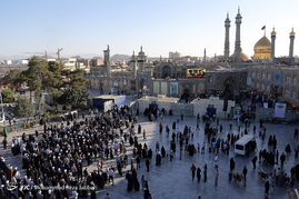 مراسم تشییع پیکر مرحوم آیت الله روح الله شاه آبادی / قم