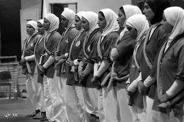 آخرین روز از تمرین تیم ملی آلیش بانوان