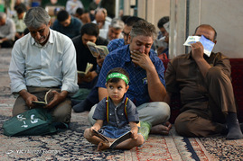 دعای عرفه در مهدیه تهران