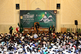 مراسم دعای عرفه در حرم شاهچراغ(ع)_شیراز