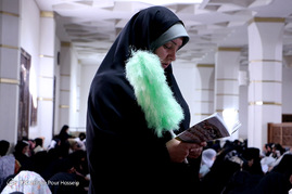 مراسم دعای عرفه در حرم شاهچراغ(ع)_شیراز