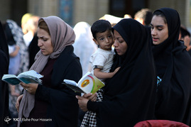 مراسم دعای عرفه در حرم شاهچراغ(ع)_شیراز