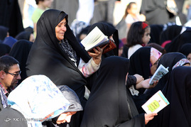 مراسم دعای عرفه در حرم شاهچراغ(ع)_شیراز