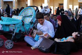 مراسم دعای عرفه در حرم شاهچراغ(ع)_شیراز