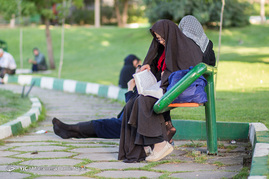 مراسم دعای عرفه و تشییع پیکر شهدای گمنام در همدان