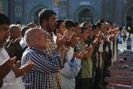 نماز عید سعید قربان در مشهد