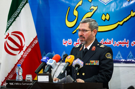 نشست خبری رئیس پلیس راهنمایی و رانندگی تهران
