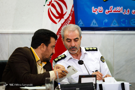 نشست خبری رئیس پلیس راهنمایی و رانندگی تهران