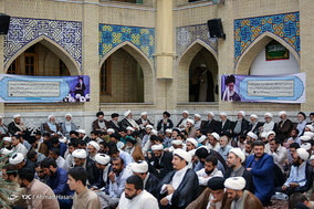 مراسم آغاز سال جدید تحصیلی حوزه علمیه خراسان در مدرسه عالی نواب