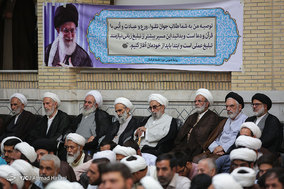 مراسم آغاز سال جدید تحصیلی حوزه علمیه خراسان در مدرسه عالی نواب