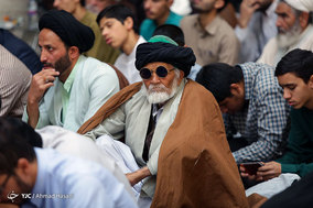 مراسم آغاز سال جدید تحصیلی حوزه علمیه خراسان در مدرسه عالی نواب