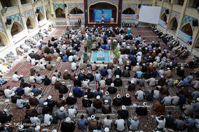 مراسم آغاز سال جدید تحصیلی حوزه علمیه خراسان در مدرسه عالی نواب