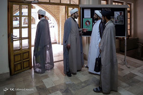 مراسم آغاز سال جدید تحصیلی حوزه علمیه خراسان در مدرسه عالی نواب