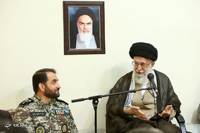 دیدار فرماندهان قرارگاه پدافند هوایی خاتم‌الانبیاء(ص) ارتش