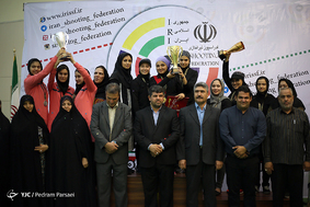 اولین دوره مسابقات لیگ تیراندازی تفنگ و تپانچه بانوان در رده سنی نوجوانان