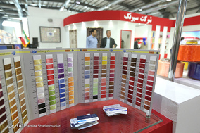 افتتاحیه  نمایشگاه صنعت نساجی با حضور وزیر صنعت و معدن