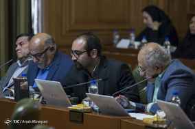 مراسم تحلیف شهردار تهران در جلسه شورای شهر