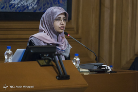مراسم تحلیف شهردار تهران در جلسه شورای شهر