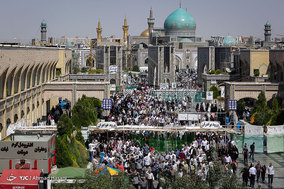 راهپیمایی نمازگزاران نماز جمعه مشهد در حمایت از مسلمانان مظلوم میانمار