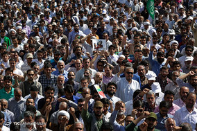 راهپیمایی نمازگزاران نماز جمعه مشهد در حمایت از مسلمانان مظلوم میانمار