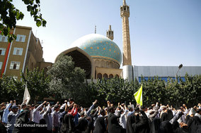 راهپیمایی نمازگزاران نماز جمعه مشهد در حمایت از مسلمانان مظلوم میانمار