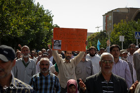 راهپیمایی نمازگزاران نماز جمعه مشهد در حمایت از مسلمانان مظلوم میانمار