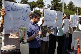 راهپیمایی نمازگزاران نماز جمعه مشهد در حمایت از مسلمانان مظلوم میانمار