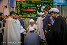 آئین عمامه گذاری طلاب در قم