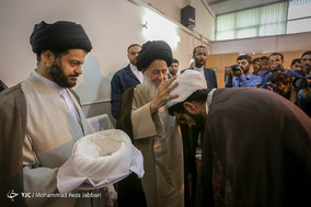 آئین عمامه گذاری طلاب در قم
