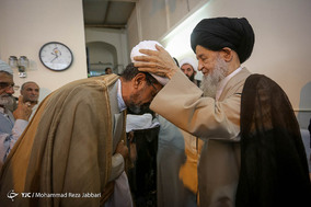 آئین عمامه گذاری طلاب در قم