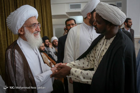 آئین عمامه گذاری طلاب در قم