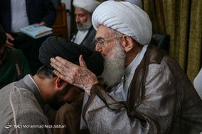 آئین عمامه گذاری طلاب در قم