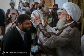 آئین عمامه گذاری طلاب در قم